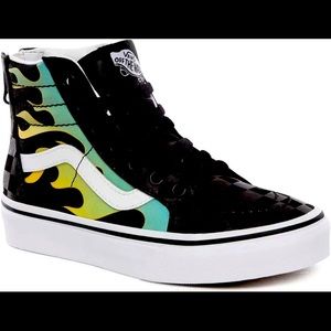 Vans Kids' Grade School SK8-Hi Zip Glow